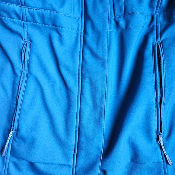 Sherpa Outdoor Switzerland blue women's fleece lined rain jacket size small - Picture 5 of 12